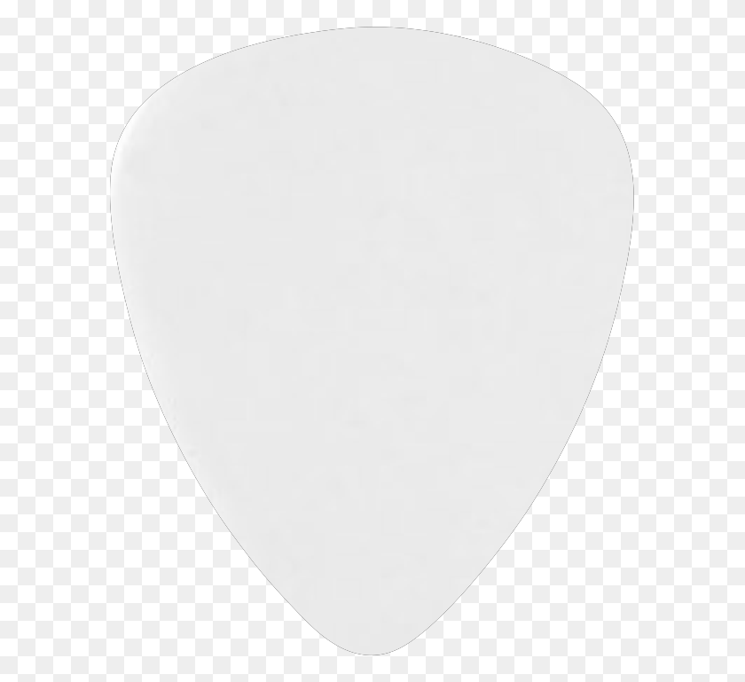 591x709 Solid White Guitar Pick White, Plectrum, Balloon, Ball HD PNG Download
