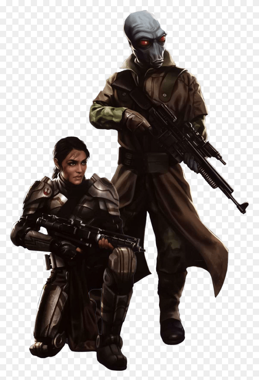 857x1287 Solider Class Star Wars Dnd Classes, Gun, Weapon, Weaponry HD PNG Download