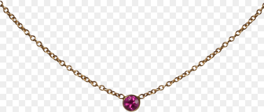 1025x437 Solitaire Pink Sapphire Necklace Necklace, Accessories, Jewelry, Gemstone Transparent PNG