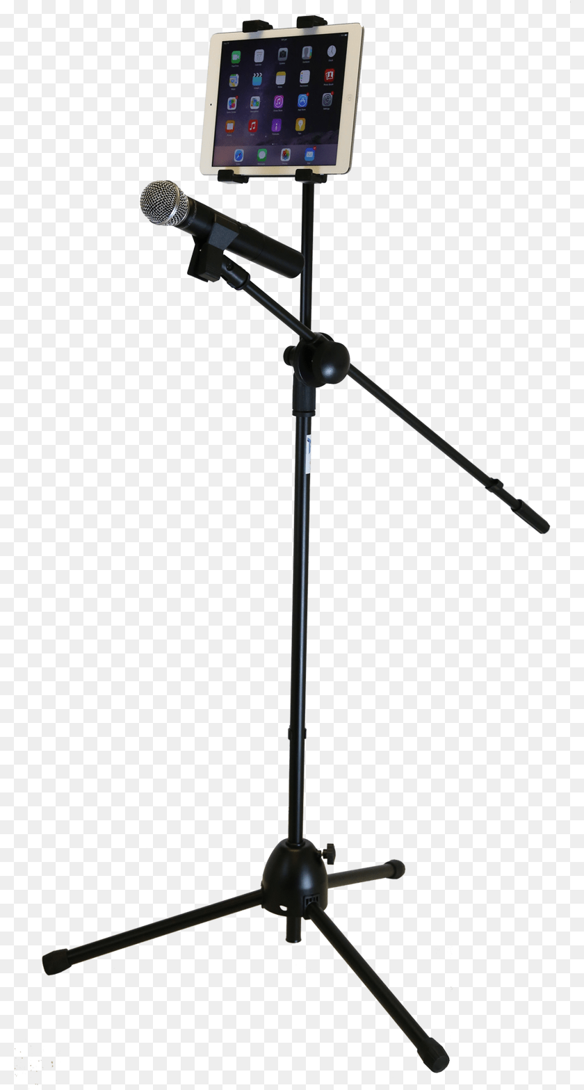 801x1568 Solo Clipart Microphone Stands Loudspeaker Display Device, Electrical Device, Furniture, Tripod, Electronics PNG