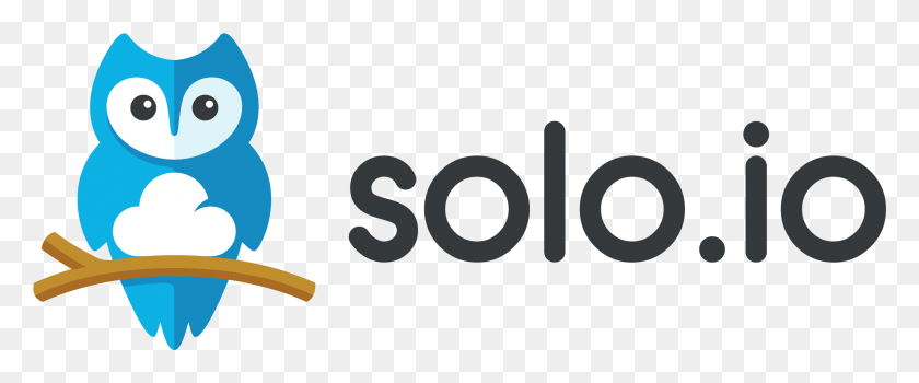 2335x871 Solo Io Logo, Text, Symbol, Alphabet HD PNG Download