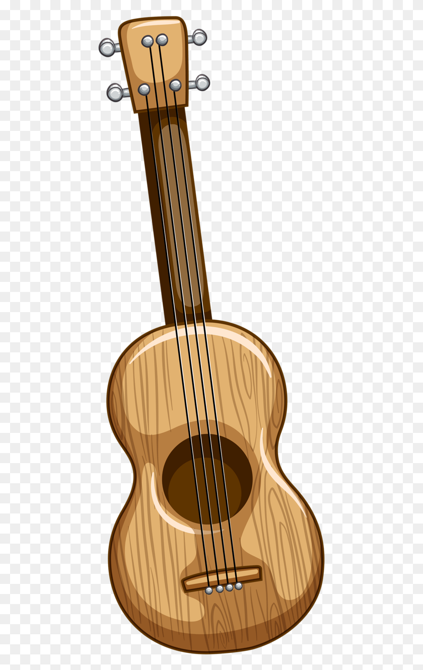 Гавайская гитара вектор