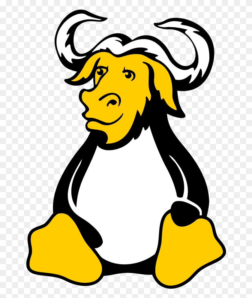 668x933 Solved Gtgt Gnulinux Unified Logo Lt3 Gnu Linux Logo, Animal HD PNG Download