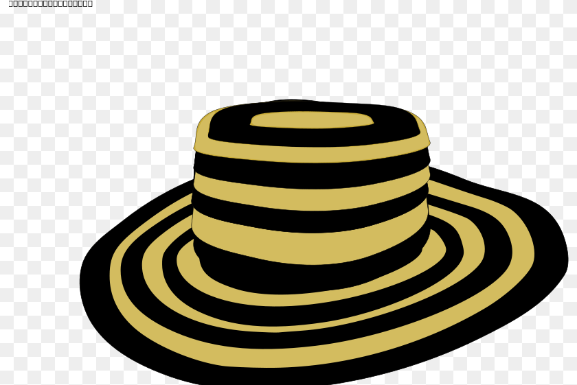 816x561 Sombrero Vueltiao Svg File, Clothing, Hat, Sun Hat Transparent PNG