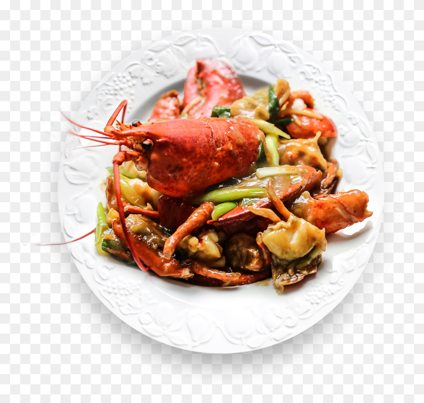762x737 Some Image Lobster With Ginger And Scallion, Meal, Food, Dish HD PNG Download