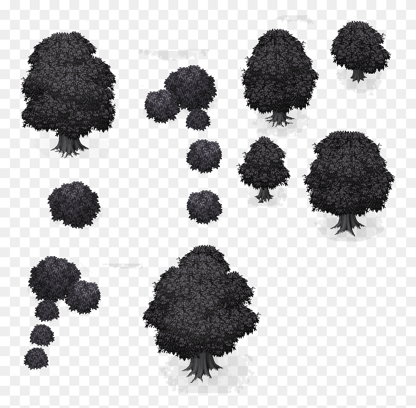 757x765 Some Of Benben39s Resources Were Posted In Mixed Sets Dark Tileset Rpg Maker Mv, Rug, Plant, Nature HD PNG Download