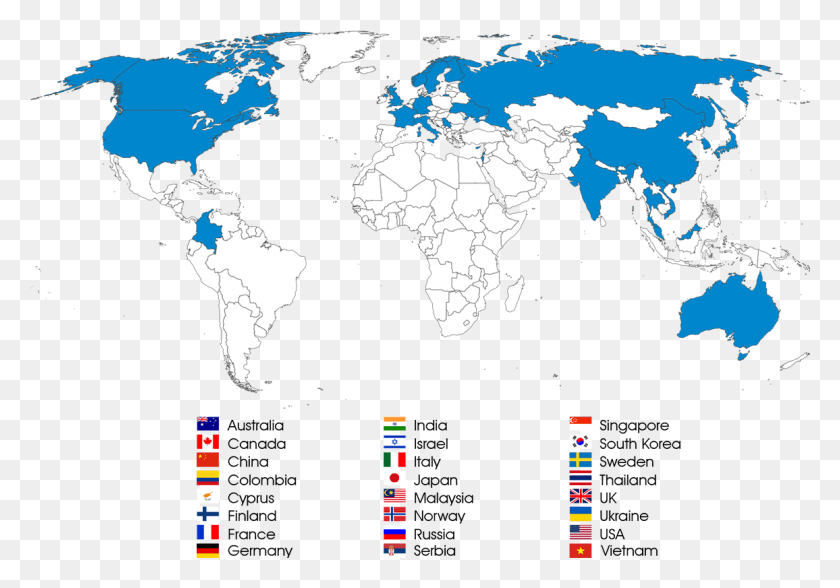 1156x784 Some Of Our Clients Countries That Support Maduro, Plot, Map, Diagram HD PNG Download