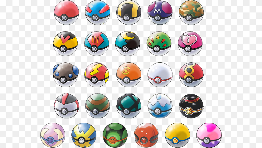 582x475 Some Of The Poke Balls In This Picture Is Not Real Pokemon Ball Drawings Easy, Sphere Transparent PNG