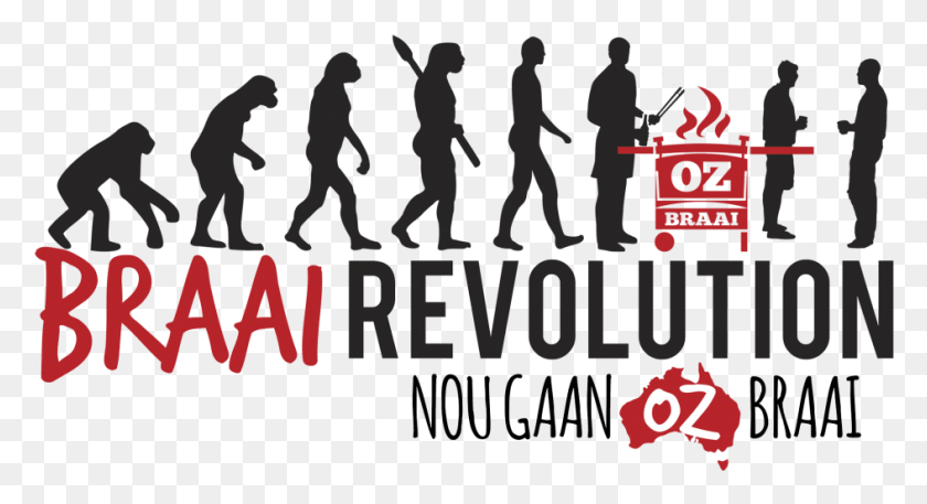 944x481 Some People Claim That They Are Having A 39braai39 When Evolution Of Man Clipart, Person, Text, Poster HD PNG Download
