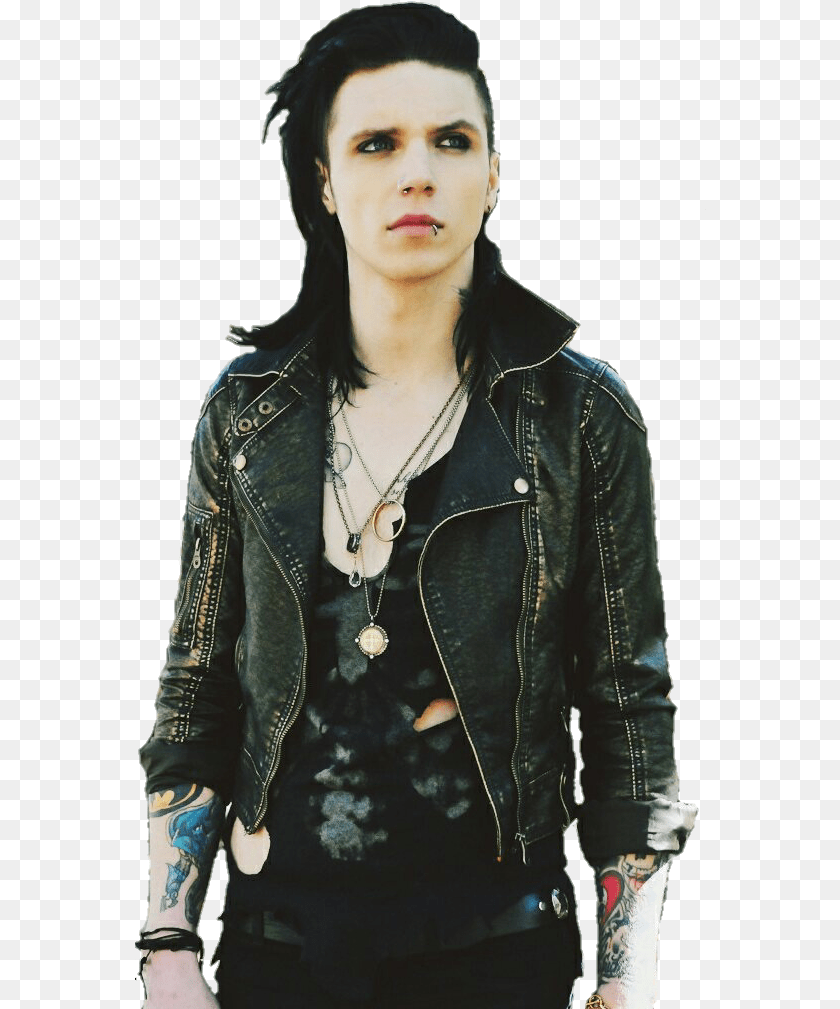 572x1009 Some Pictures Of Andy Biersack Andy Biersack, Clothing, Coat, Jacket, Accessories Transparent PNG
