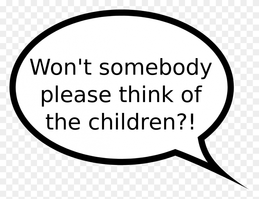 1216x916 Somebody Please Think Of The Children, Face, Label, Text HD PNG Download