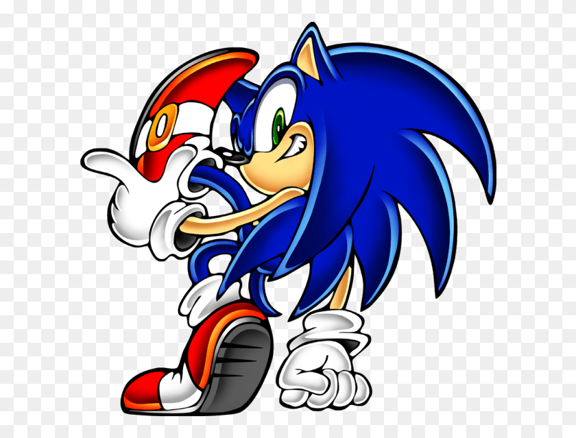 612x579 Sonic 6 From The Official Artwork Set For Sonicadventure Sonic Adventure Art, Dragon HD PNG Download