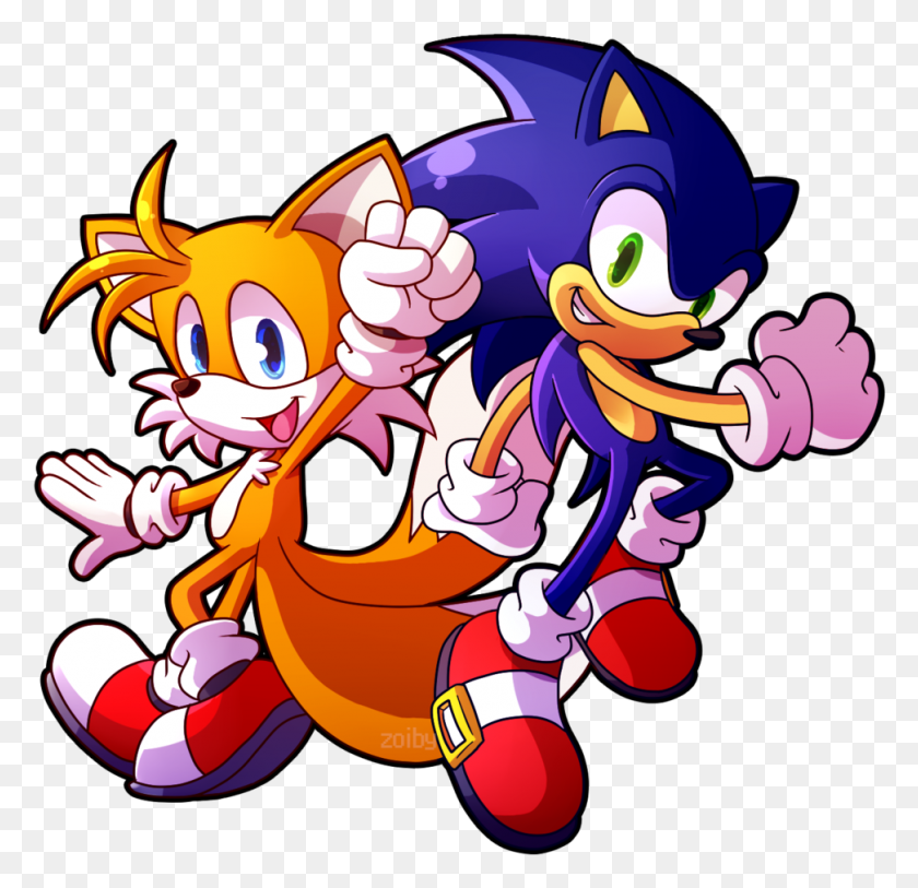 972x939 Sonic Advance Tails Sprite, Super Mario, Graphics HD PNG Download