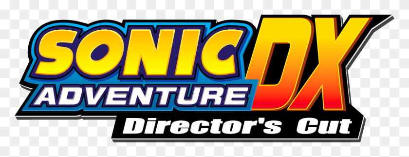 1477x498 Descargar Png Sonic Adventure Dx Director39S Cut Sonic Adventure Dx Logo, Comida, Pac Man, Candy Hd Png