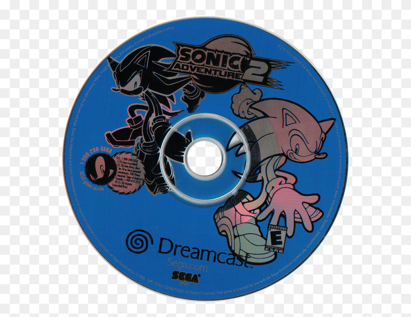 587x587 Descargar Png Sonic Adventure Sonic Adventure 2 Disco, Disco, Dvd, Etiqueta Hd Png