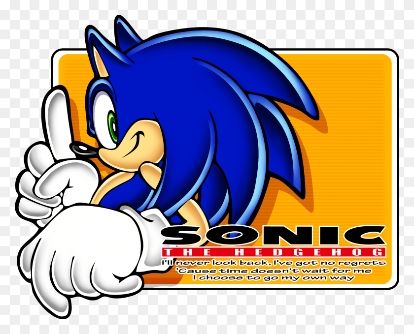 2558x2033 Sonic Adventure Sonic The Hedgehog Portrait, Graphics, Penguin HD PNG Download