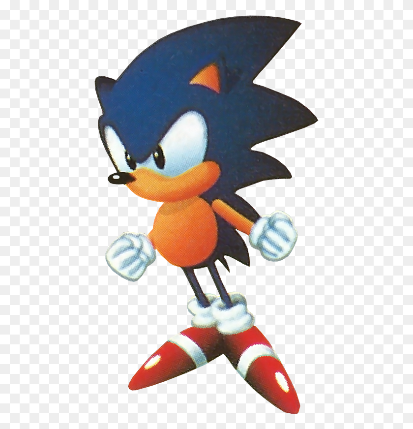 457x812 Sonic Amp Tails Sonic2 Sonic Chaos, Animal, Fish, Toy HD PNG Download