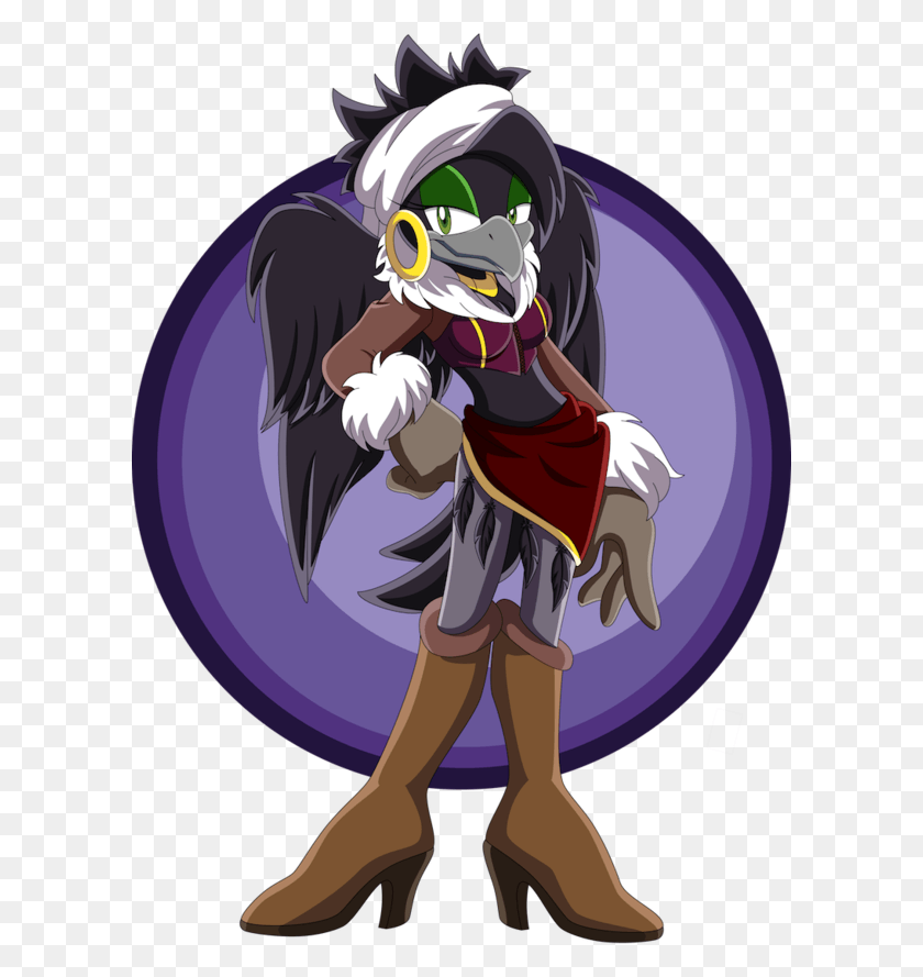 600x829 Sonic And Friends Emerald Academy Images Ms Morrigan Sonic Raven Character, Person, Human, Costume HD PNG Download