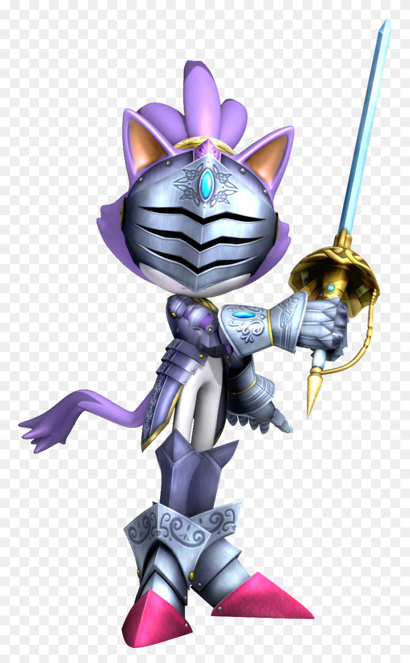 874x1454 Sonic And The Black Knight Mario Amp Sonic At The Olympic Blaze The Cat Sir Percival, Toy, Robot, Costume HD PNG Download