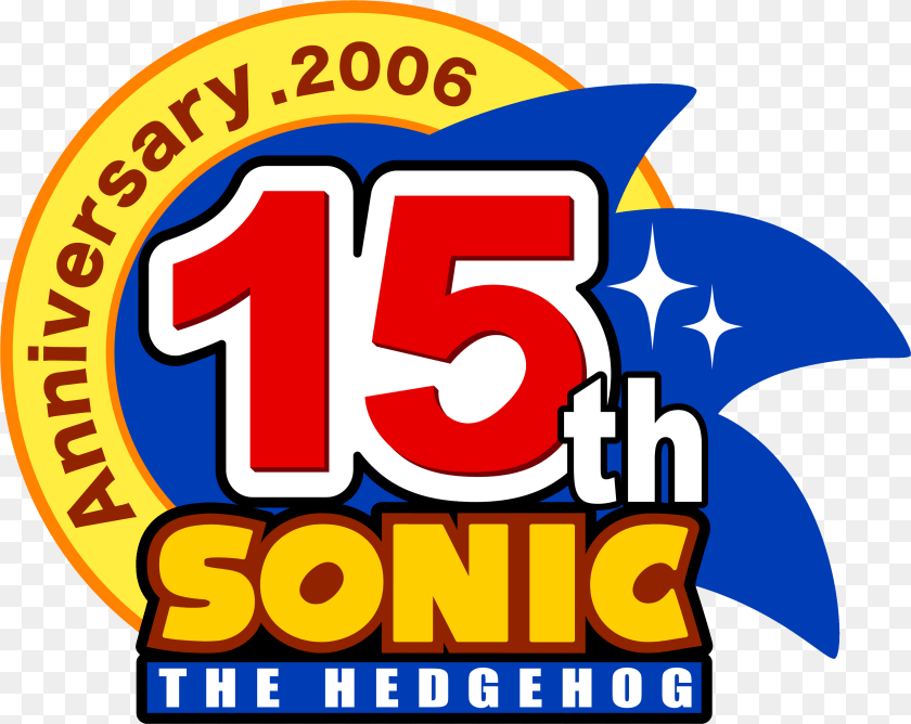 3573x2842 Sonic Anniversary, Logo, Dynamite, Weapon, Symbol PNG