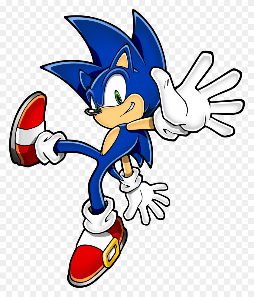 1820x2150 Sonic Art Assets Dvd Sonic, Performer, Graphics HD PNG Download