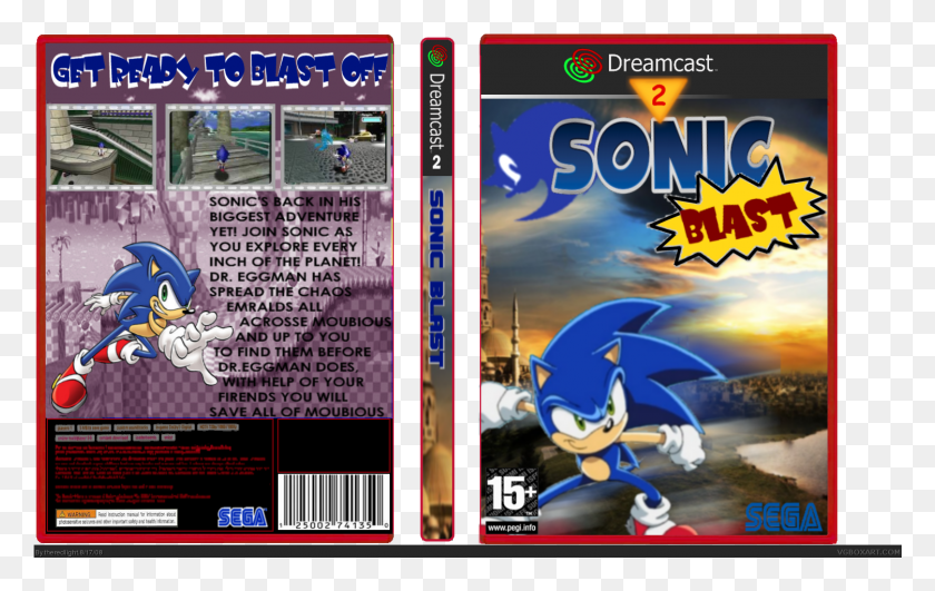 1501x908 Descargar Png / Sonic Blast Box Cover De Dibujos Animados, Persona, Humano, Angry Birds Hd Png