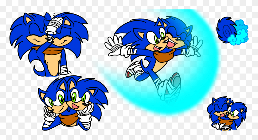 2002x1019 Sonic Boom Doodles Sonic Boom, Poster, Advertisement HD PNG Download