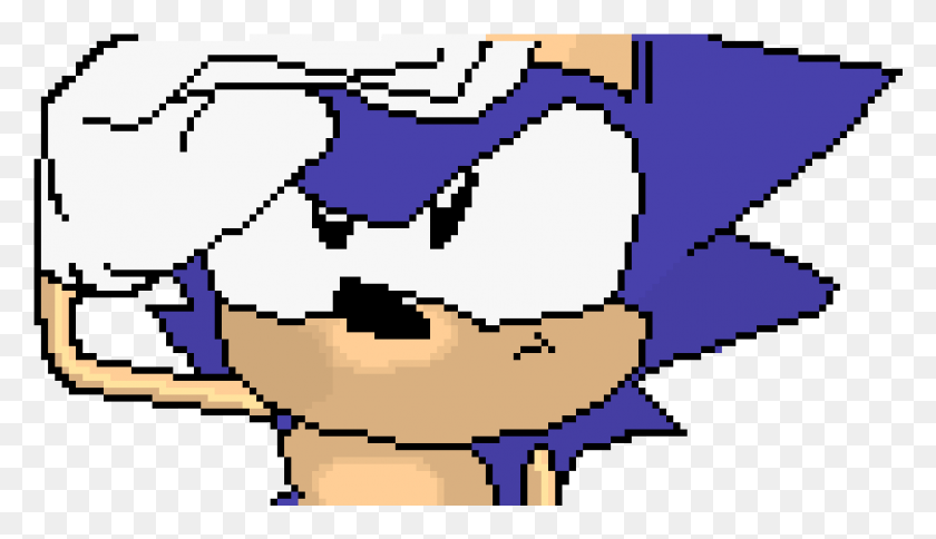 1251x681 Sonic Cd Pixel Art Pixel Art Of Sonic, Food, Urban HD PNG Download