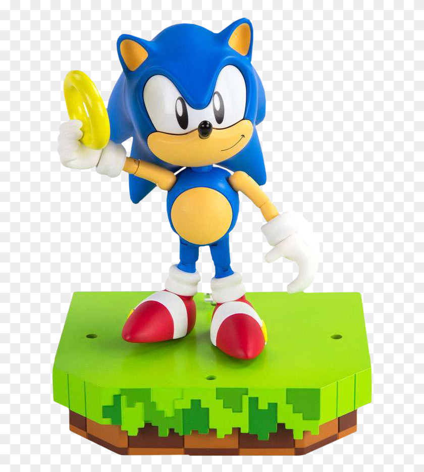 636x875 Sonic Classic 1991 Ultimate Sonic Figure, Toy, Robot HD PNG Download