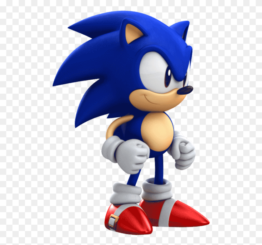 509x725 Sonic Classic Sonic Gif, Toy, Super Mario, Figurine HD PNG Download