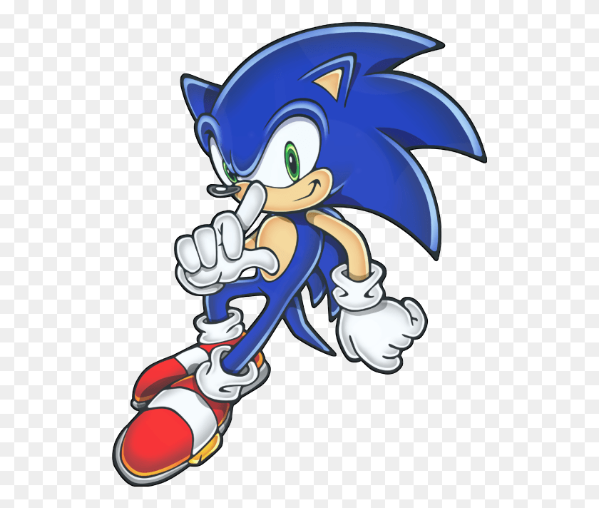 527x652 Sonic Clip Art Sonic Mega Collection Соник, Графика, Игрушка Hd Png Скачать