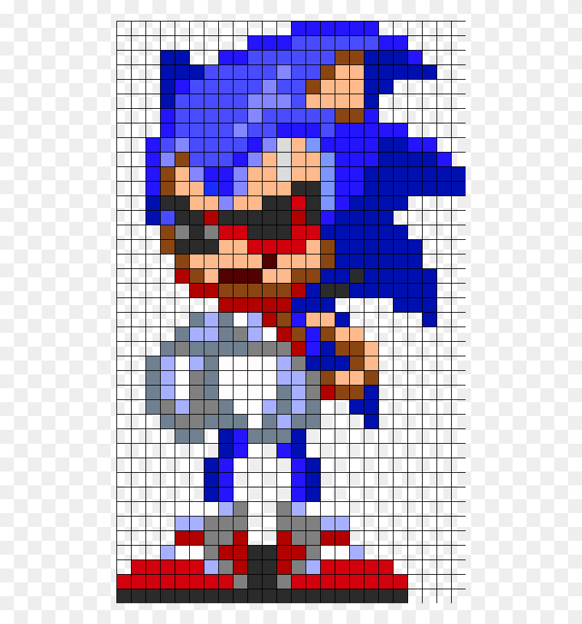 504x840 Sonic Exe Play With Me Perler Bead Pattern Bead Sprite Pixel Art Sonic Exe, Game, Crossword Puzzle, Photography HD PNG Download