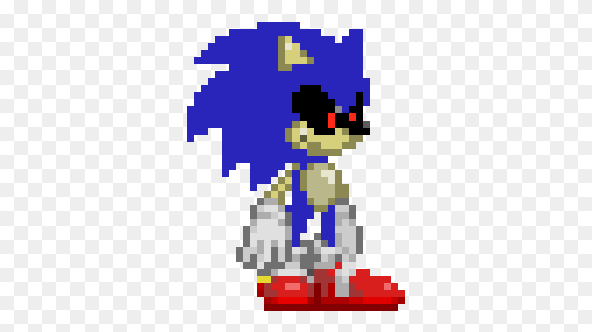 311x411 Sonic Exe Sonic The Hedgehog Modern Classic, Super Mario, Rug, Pac Man HD PNG Download