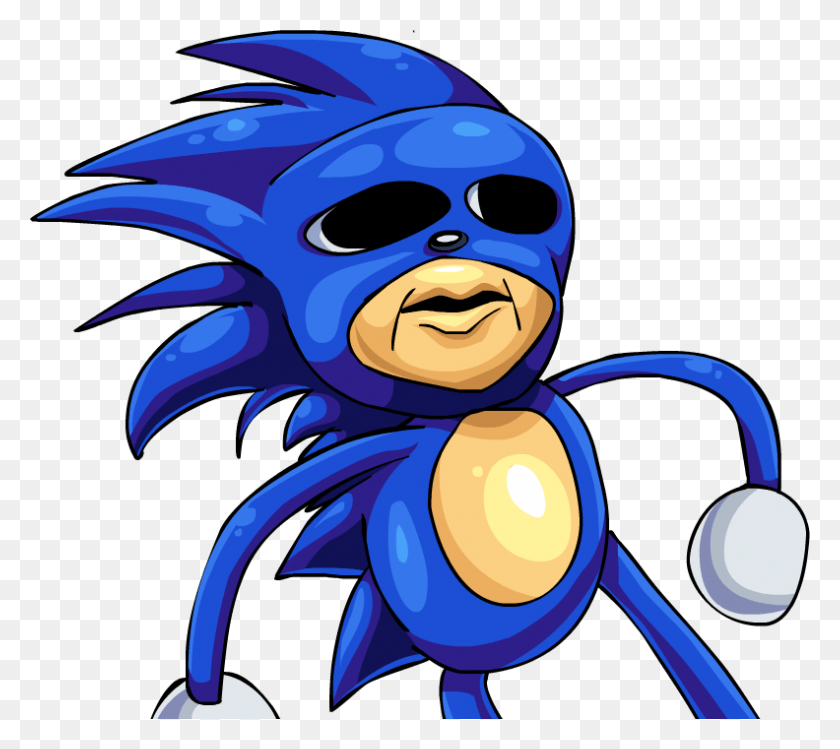 792x700 Sonic Forces Sonic Extreme Shadow The Hedgehog Vertebrate Sonic Meme, Графика, Толпа Hd Png Скачать