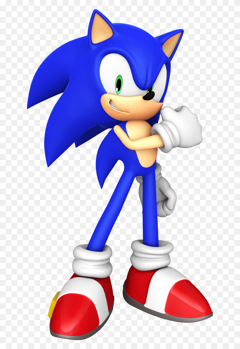 653x1161 Sonic Forces Sonic From Sonic Forces, Toy, Figurine, Clothing HD PNG Download
