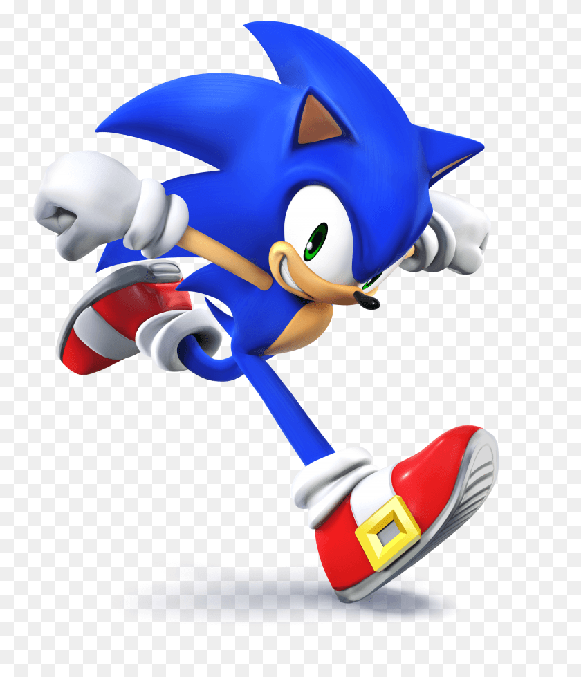2730x3218 Sonic Image Super Smash Bros Wii U Sonic, Игрушка, Графика Hd Png Скачать