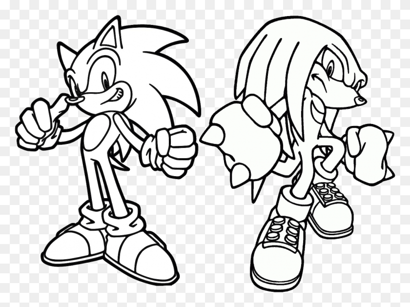 1333x973 Sonic Knuckles Coloring Pages With Sonic Knuckles Coloring Sonic With Knuckles Coloring Page, Clothing, Apparel, Shoe HD PNG Download