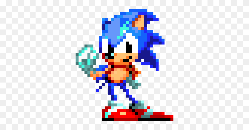 331x381 Sonic Mania Sonic The Hedgehog Animations, Rug, Pac Man, Graphics HD PNG Download