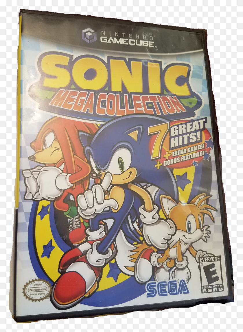 1146x1600 Sonic Mega Collection, Poster, Advertisement, Comics HD PNG Download