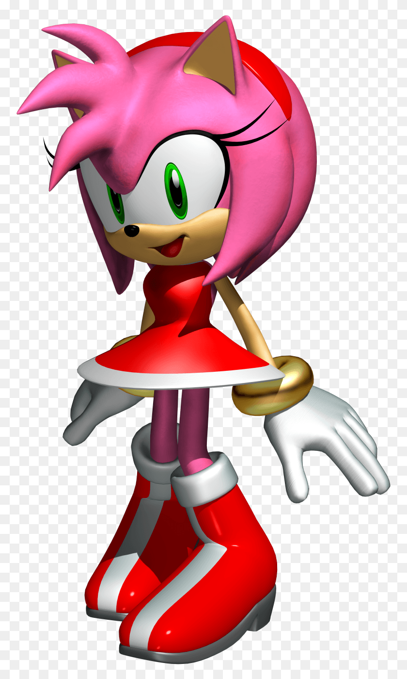 773x1339 Sonic Personagens Sonic Heroes Amy Rose, Toy, Figurine, Performer HD PNG Download