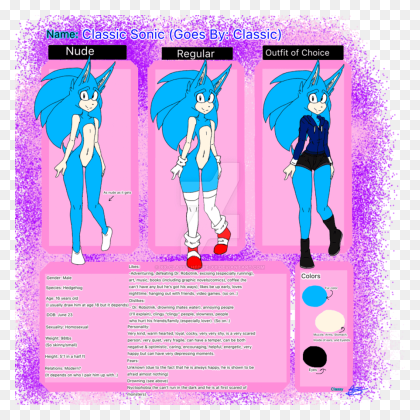 894x894 Sonic Roleplay Cartoon, Poster, Publicidad, Flyer Hd Png