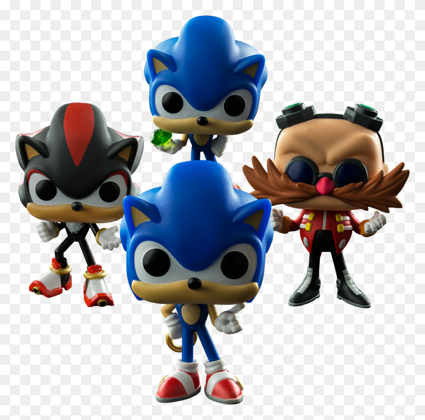 1500x1480 Sonic Sonic The Hedgehog Funko Pop Figure, Pac Man HD PNG Download