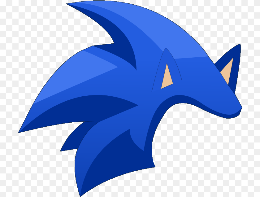 726x636 Sonic The Hedge Hog Hair, Animal, Fish, Sea Life, Shark Transparent PNG