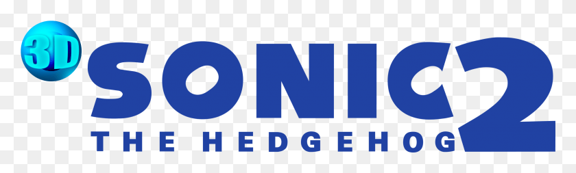 2287x566 Sonic The Hedgehog 2 3D Logo Sega Ages Sonic The Hedgehog, Текст, Слово, Алфавит Hd Png Скачать