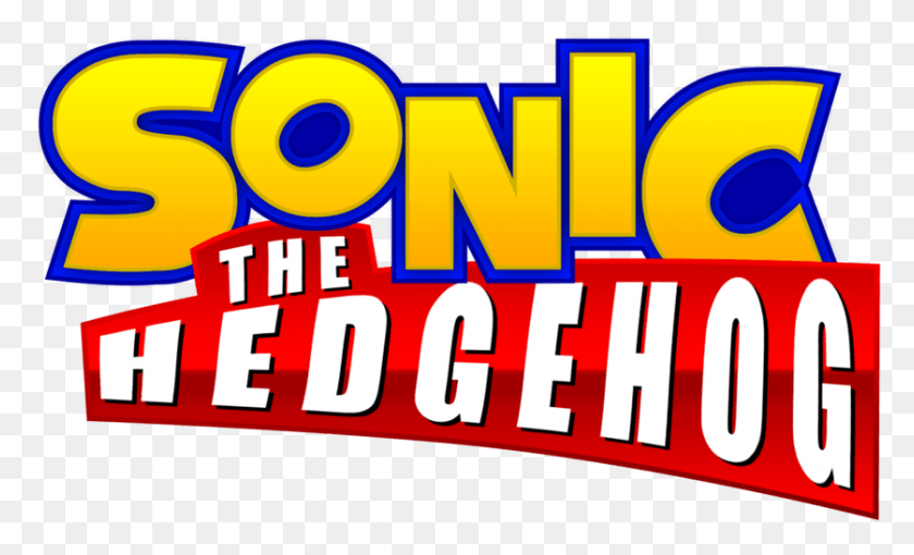 838x484 Descargar Png Sonic The Hedgehog 3 Logo, Texto, Alfabeto, Word Hd Png