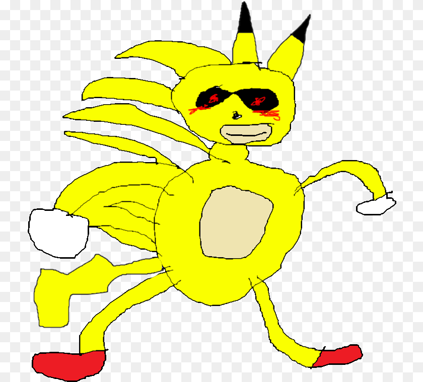 Sonic The Hedgehog 3 Yellow Clip Art Leaf Yellow Sanic, Banana, Food, Fruit, Plant Transparent PNG