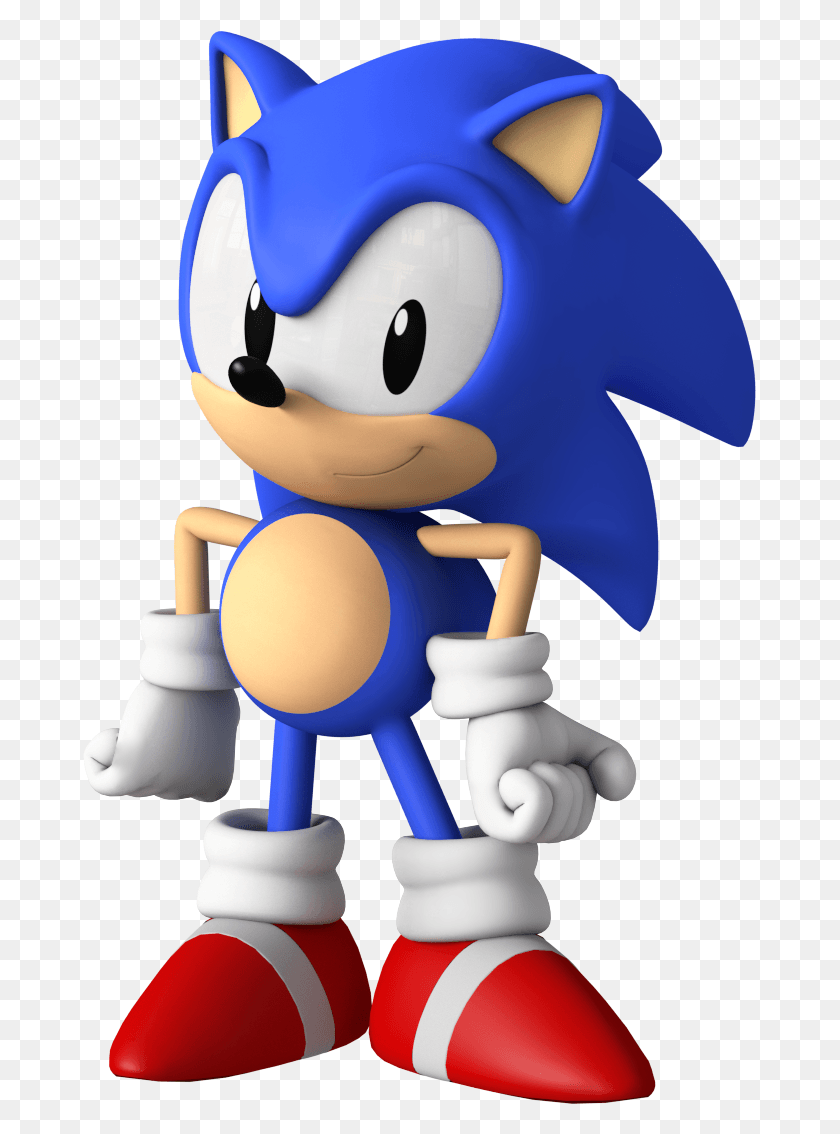673x1074 Sonic The Hedgehog Achtergrond Called Classic Sonic Classic Sonic The Hedgehog, Toy, Text, Video Gaming HD PNG Download