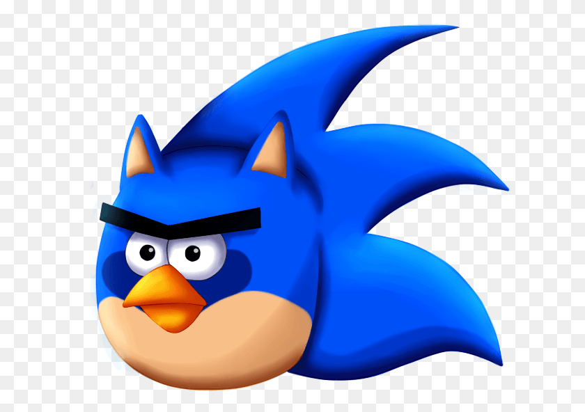 626x532 Sonic The Hedgehog Angry Birds Clipart Angry Birds Sonic The Hedgehog, Toy HD PNG Download