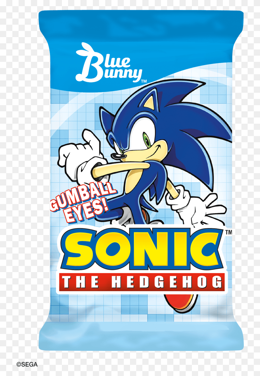 736x1156 Sonic The Hedgehog Blue Bunny, Poster, Advertisement, Flyer HD PNG Download