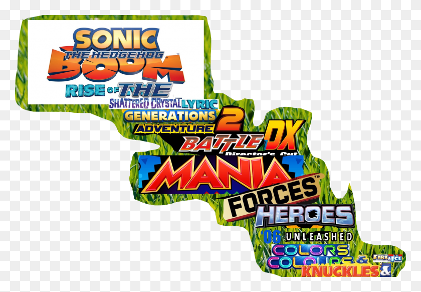 2176x1457 Sonic The Hedgehog Boom Sonic Generations Mania Forces, На Открытом Воздухе, Природа, Растительность Hd Png Скачать